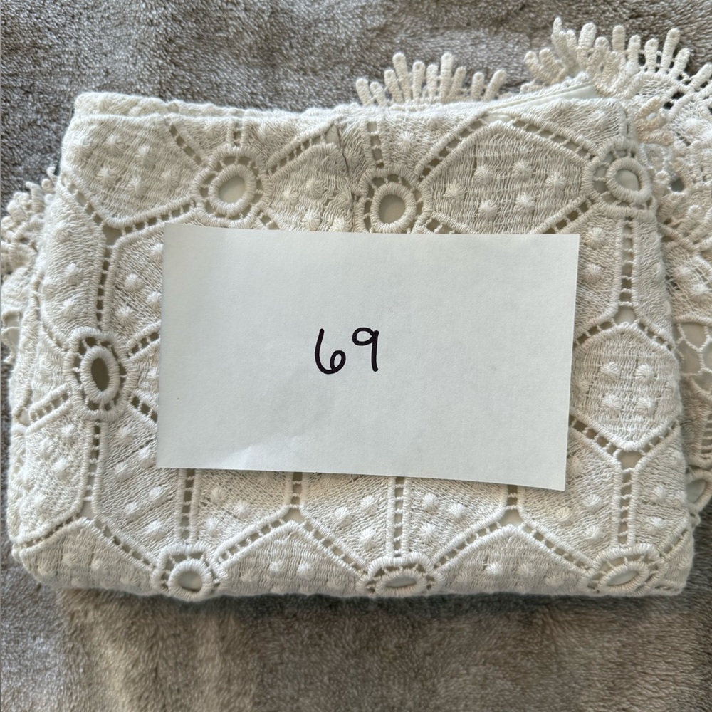 Dolce Vita Cream Lace High Waist Shorts Size 2 - Picture 6 of 6